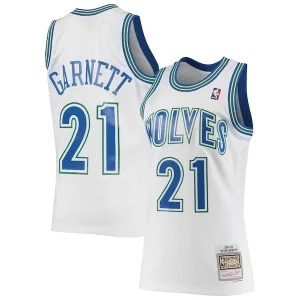 Kevin Garnett Minnesota Timberwolves 1995/96 Hardwood Classics Swingman Moderne Jersey White
