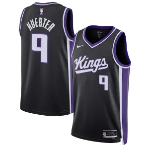 Kevin Huerter Sacramento Kings Charming Nike Unisex Swingman Jersey Icon Edition Black