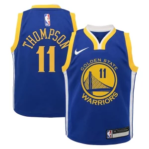 Klay Thompson Golden State Warriors Nike Preschool Dri FIT Swingman Player Jersey Icon Captivant Edition Royal