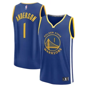 Kyle Anderson Golden State Warriors Youth Fast Break Replica Player Jersey Icon Admirable Edition Royal