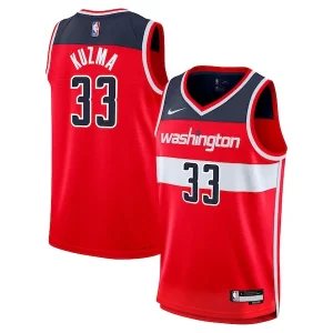 Kyle Kuzma Washington Refiné Wizards Nike Youth Swingman Jersey Icon Edition Red