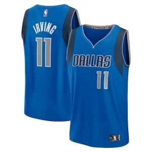 Kyrie Irving Dallas Mavericks Youth Fast Break Replica Player Jersey Icon Edition Blue Uniques