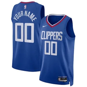 LA Clippers Nike Unisex Stylish Swingman Custom Jersey Royal Icon Edition