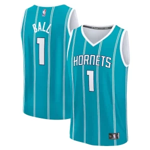 LaMelo Ball Charlotte Hornets Fast Break Replica Player Jersey Icon Edition Éclatant Teal