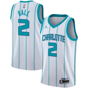 LaMelo Ball Charlotte Incontournable Hornets Jordan Brand 2020/21 Swingman Player Jersey Association Edition White