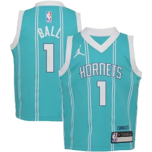 LaMelo Ball Charlotte Hornets Jordan Brand Toddler Swingman Player Jersey Icon Edition Teal Éclatant