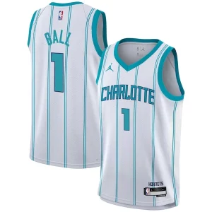 LaMelo Ball Charlotte Hornets Nike Youth Swingman Jersey Association Confortable Edition White