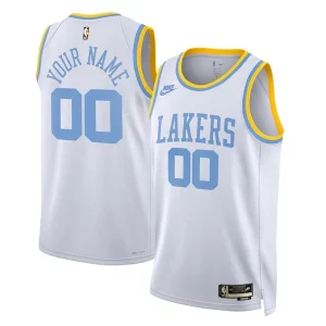 Los Angeles Lakers Magnifique Nike Unisex 2022/23 Custom Swingman Jersey Classic Edition White