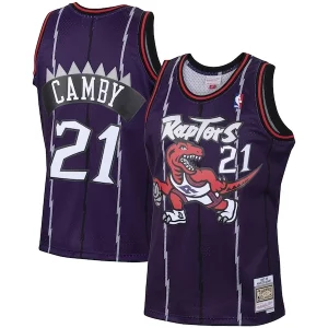 Marcus Moderne Camby Toronto Raptors 2001/02 Hardwood Classics Swingman Jersey Purple