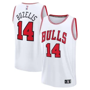 Matas Buzelis Chicago Bulls Distingué Fast Break Replica Player Jersey Association Edition White
