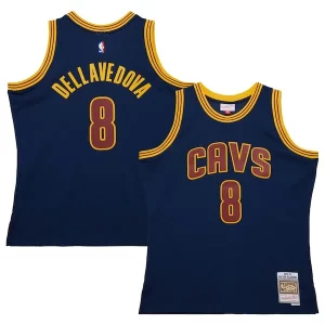 Matthew Dellavedova Cleveland Cavaliers 2015/16 Hardwood Classics Swingman Exceptionnel Jersey Navy
