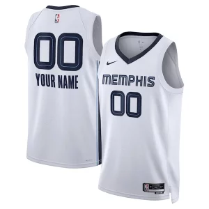 Memphis Grizzlies Nike Unisex Swingman Charming Custom Jersey White Association Edition