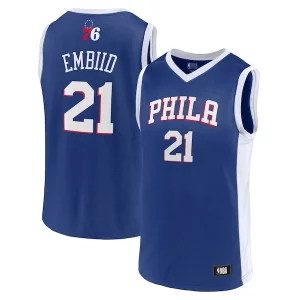 Men's Joel Embiid Royal Philadelphia Gracieux 76ers Player Jersey