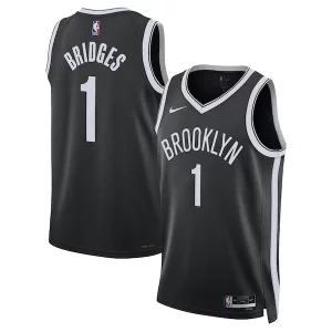 Mikal Bridges Brooklyn Nets Uniques Nike Unisex Swingman Jersey Icon Edition Black