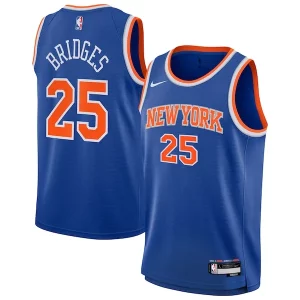 Mikal Bridges Gracieux New York Knicks Nike Youth Swingman Jersey Icon Edition Blue