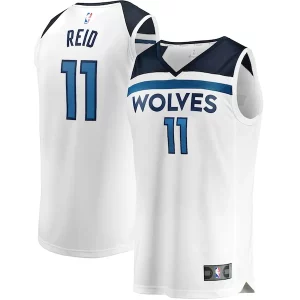 Naz Reid Minnesota Timberwolves Youth Fast Break Replica Player Jersey Unique Association Edition White