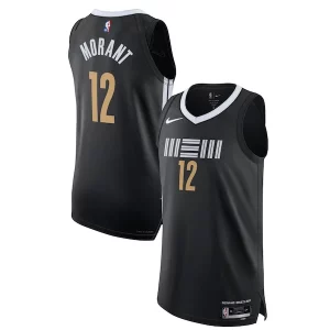 Nike Ja Morant Memphis Incontournable Grizzlies Authentic Jersey City Edition Black