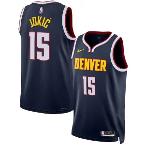 Nikola Jokic Denver Nuggets Nike Collectible Unisex Swingman Jersey Icon Edition Navy