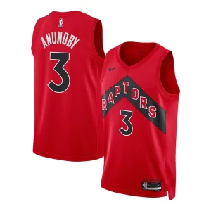 OG Anunoby Toronto Raptors Nike Unisex Swingman Jersey Association Edition Tendance Red