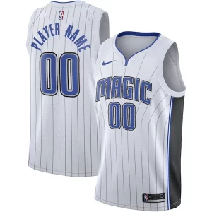 Orlando Magic Nike 2020/21 Swingman Custom Jersey Association Edition White Superbe