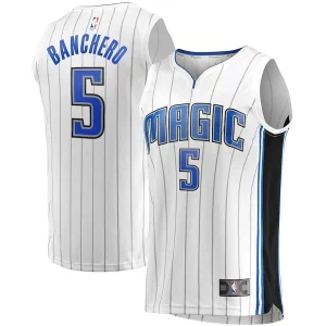 Paolo Banchero Orlando Magnifique Magic Fast Break Association Jersey White