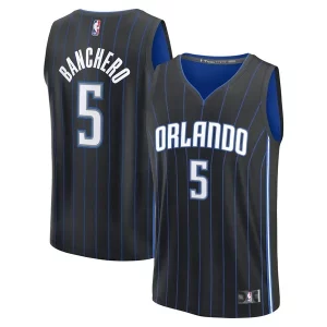 Paolo Banchero Orlando Magic Fast Captivant Break Replica Player Jersey Icon Edition Black