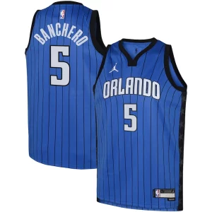 Paolo Banchero Orlando Magic Jordan Brand Youth Swingman Jersey Sophistiqué Statement Royal