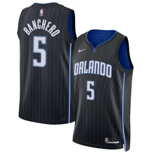 Paolo Banchero Orlando Magic Nike Unisex 2022 NBA Draft First Round Pick Swingman Jersey Icon Edition Black Exquisite
