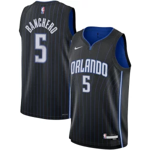 Paolo Banchero Orlando Magic Nike Youth Swingman Jersey Classique Icon Edition Black