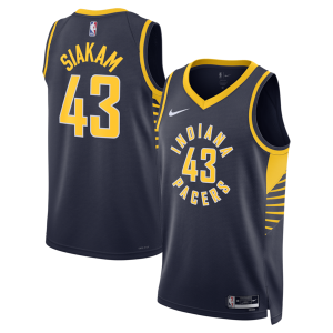 Pascal Siakam Indiana Pacers Nike Unisex Swingman Jersey Icon Vibrant Edition Navy