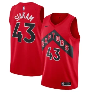 Pascal Siakam Toronto Raptors Nike 2020/21 Icon Swingman Jersey Collectible Red