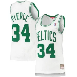 Paul Pierce Charming Boston Celtics Women's 2007/08 Hardwood Classics Swingman Jersey White