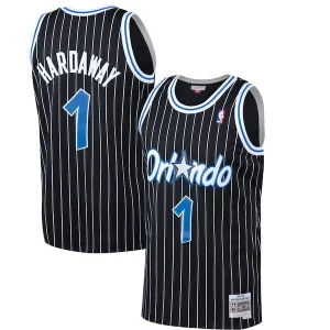 Penny Hardaway Captivant Orlando Magic Hardwood Classics Swingman Jersey Black