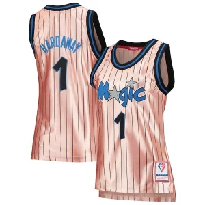 Penny Hardaway Orlando Magic Women's 75th Anniversary Rose Gold 1993 Swingman Jersey Pink Élégant