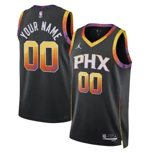 Phoenix Suns Jordan Brand Unisex 2022/23 Éclatant Swingman Custom Jersey Statement Edition Black