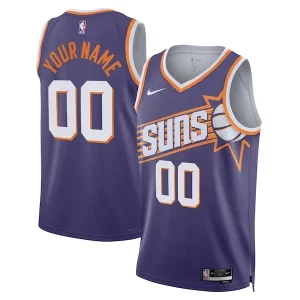 Phoenix Suns Exceptionnel Nike Unisex Swingman Custom Jersey Purple Icon Edition