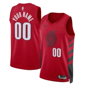 Portland Trail Blazers Jordan Brand Unisex 2022/23 Collectible Swingman Custom Jersey Statement Edition Red