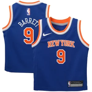 RJ Barrett New York Knicks Nike Preschool Swingman Magnifique Player Jersey Icon Edition Blue