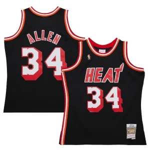 Ray Allen Miami Unique Heat 2013/14 Hardwood Classics Swingman Jersey Black