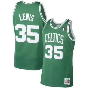 Reggie Unique Lewis Boston Celtics 1987/88 Hardwood Classics Swingman Jersey Kelly Green