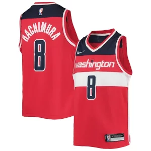Rui Hachimura Exquisite Washington Wizards Nike Youth 2021/22 Diamond Swingman Jersey Icon Edition Red