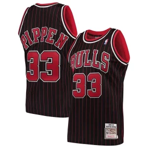 Scottie Pippen Chicago Bulls 1995/96 Hardwood Refiné Classics Authentic Jersey Black