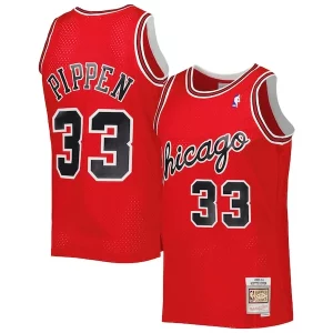 Scottie Pippen Sophistiqué Chicago Bulls Hardwood Classics 2003 04 Swingman Jersey Red