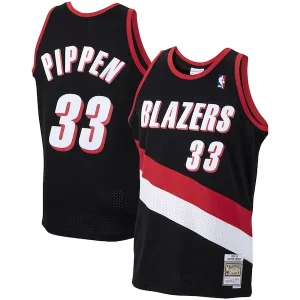 Scottie Pippen Portland Trail Blazers 1999/00 Hardwood Classics Swingman Exclusif Jersey Black