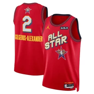 Shai Gilgeous Alexander Nike Unisex 2025 NBA All Star Game Swingman Uniques Player Jersey Red