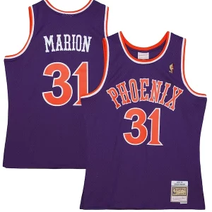 Shawn Marion Phoenix Suns 2001/02 Hardwood Classics Swingman Jersey Purple Bold