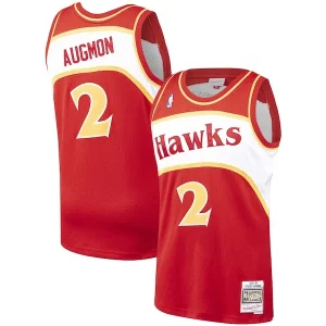 Stacey Augmon Atlanta Hawks 1991/92 Splendide Hardwood Classics Swingman Jersey Red