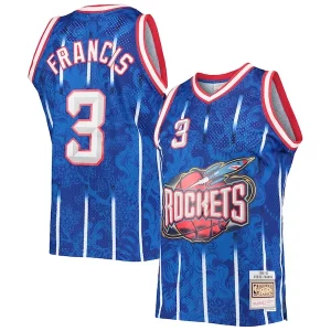 Steve Francis Houston Rockets Hardwood Classics 1999/00 Lunar Collectible New Year Swingman Jersey Blue