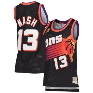 Steve Nash Phoenix Suns Women's Incontournable Hardwood Classics Swingman Jersey Black