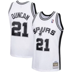 Tim Duncan San Antonio Spurs 1998/99 Hardwood Classics Collectible Swingman Jersey White